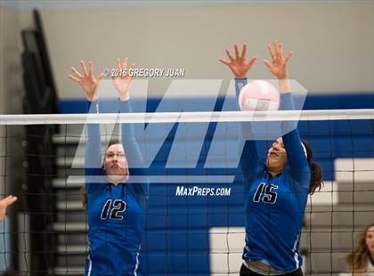 Thumbnail 3 in McGehee vs. St. Scholastica (Penguin Volleyball Classic) photogallery.