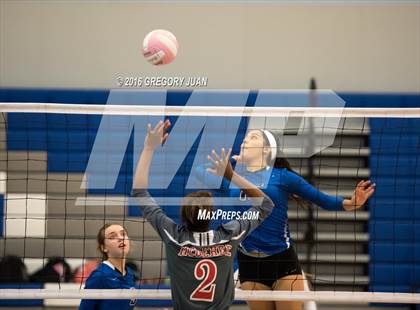 Thumbnail 2 in McGehee vs. St. Scholastica (Penguin Volleyball Classic) photogallery.