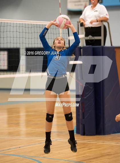 Thumbnail 2 in McGehee vs. St. Scholastica (Penguin Volleyball Classic) photogallery.