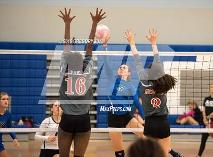 Thumbnail 1 in McGehee vs. St. Scholastica (Penguin Volleyball Classic) photogallery.