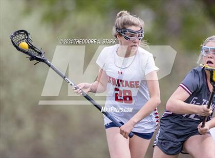 Thumbnail 3 in Golden @ Heritage (CHSAA 4A Quarterfinal) photogallery.