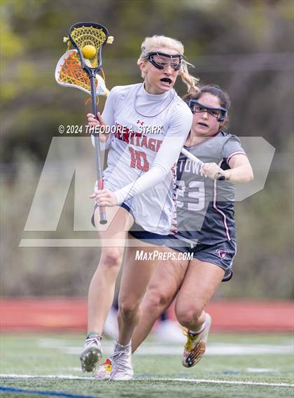 Thumbnail 1 in Golden @ Heritage (CHSAA 4A Quarterfinal) photogallery.