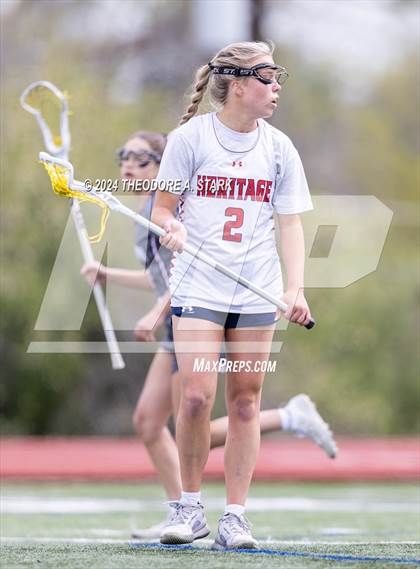 Thumbnail 3 in Golden @ Heritage (CHSAA 4A Quarterfinal) photogallery.