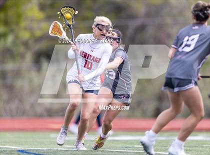 Thumbnail 3 in Golden @ Heritage (CHSAA 4A Quarterfinal) photogallery.