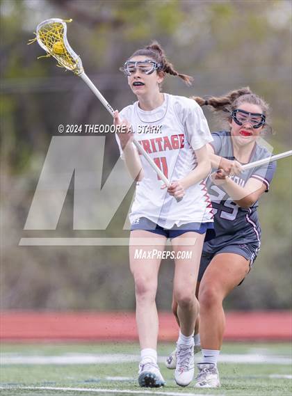 Thumbnail 3 in Golden @ Heritage (CHSAA 4A Quarterfinal) photogallery.