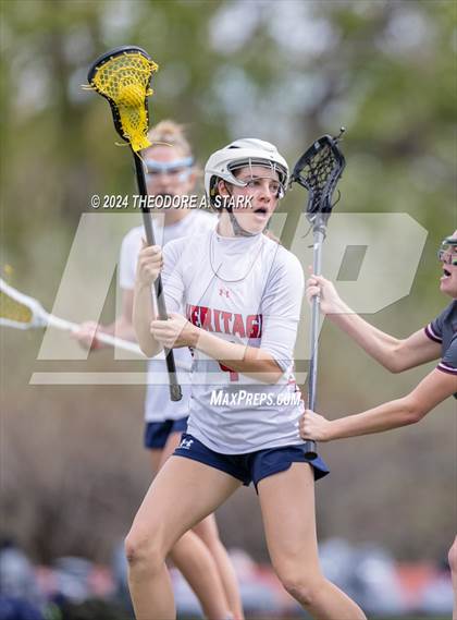 Thumbnail 3 in Golden @ Heritage (CHSAA 4A Quarterfinal) photogallery.