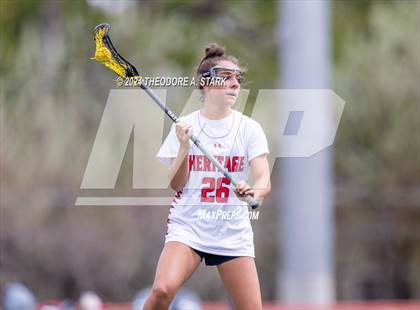 Thumbnail 3 in Golden @ Heritage (CHSAA 4A Quarterfinal) photogallery.