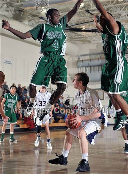 Thumbnail 1 in Aurora Central vs. Mullen (Rock Canyon Winter Shootout) photogallery.