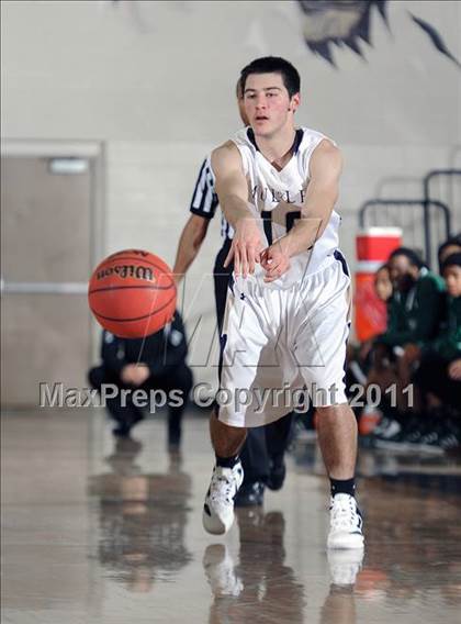 Thumbnail 1 in Aurora Central vs. Mullen (Rock Canyon Winter Shootout) photogallery.