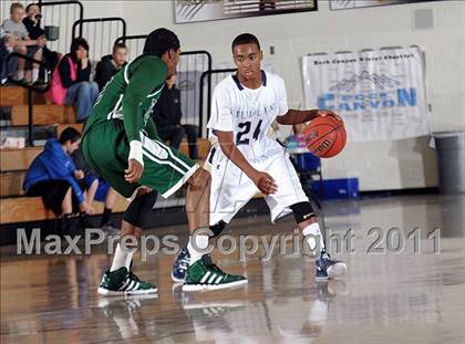 Thumbnail 1 in Aurora Central vs. Mullen (Rock Canyon Winter Shootout) photogallery.