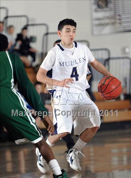 Thumbnail 2 in Aurora Central vs. Mullen (Rock Canyon Winter Shootout) photogallery.