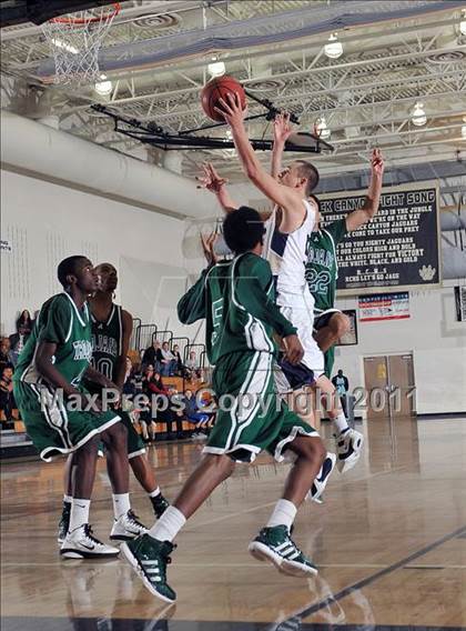 Thumbnail 2 in Aurora Central vs. Mullen (Rock Canyon Winter Shootout) photogallery.