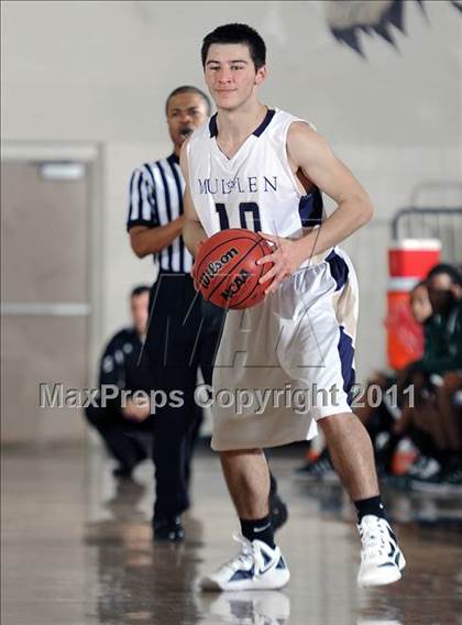 Thumbnail 3 in Aurora Central vs. Mullen (Rock Canyon Winter Shootout) photogallery.
