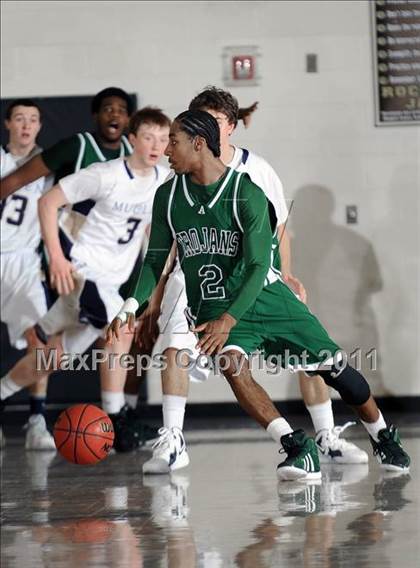 Thumbnail 3 in Aurora Central vs. Mullen (Rock Canyon Winter Shootout) photogallery.