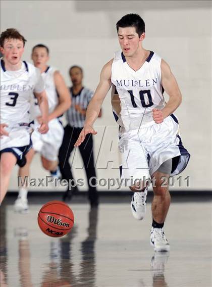 Thumbnail 1 in Aurora Central vs. Mullen (Rock Canyon Winter Shootout) photogallery.