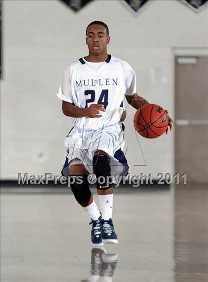 Thumbnail 3 in Aurora Central vs. Mullen (Rock Canyon Winter Shootout) photogallery.