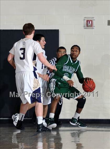 Thumbnail 3 in Aurora Central vs. Mullen (Rock Canyon Winter Shootout) photogallery.