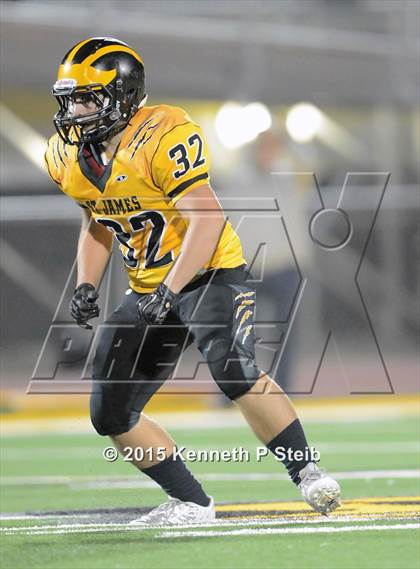 Thumbnail 1 in Northwest vs. St. James (LHSAA Class 3A Quarterfinal) photogallery.
