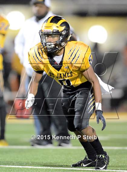 Thumbnail 1 in Northwest vs. St. James (LHSAA Class 3A Quarterfinal) photogallery.