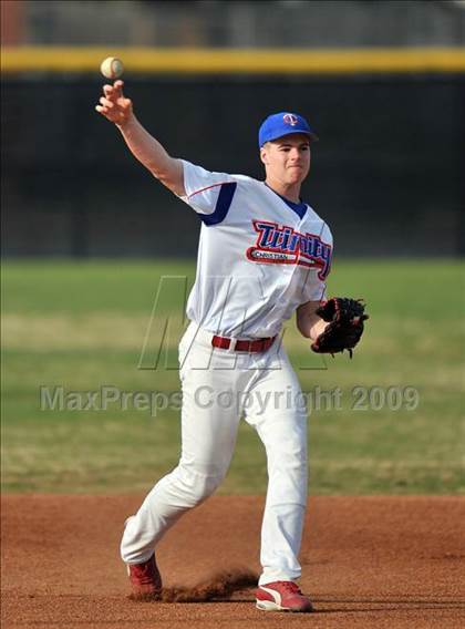 Thumbnail 3 in Naaman Forest vs Trinity Christian (Carrollton Diamond Classic) photogallery.