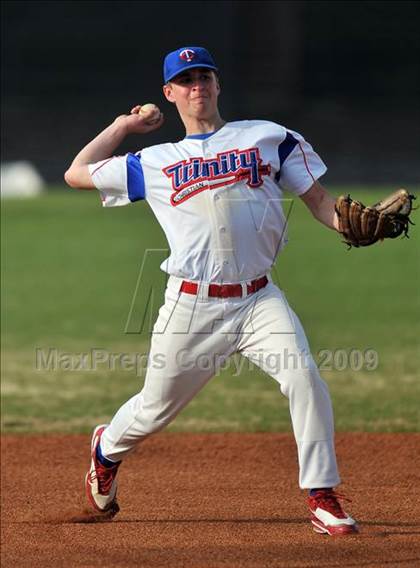 Thumbnail 3 in Naaman Forest vs Trinity Christian (Carrollton Diamond Classic) photogallery.