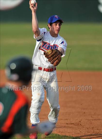 Thumbnail 3 in Naaman Forest vs Trinity Christian (Carrollton Diamond Classic) photogallery.