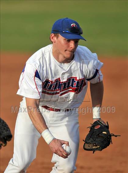 Thumbnail 3 in Naaman Forest vs Trinity Christian (Carrollton Diamond Classic) photogallery.