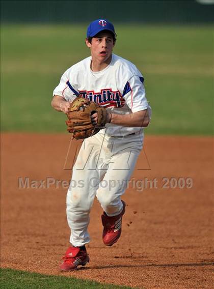 Thumbnail 2 in Naaman Forest vs Trinity Christian (Carrollton Diamond Classic) photogallery.