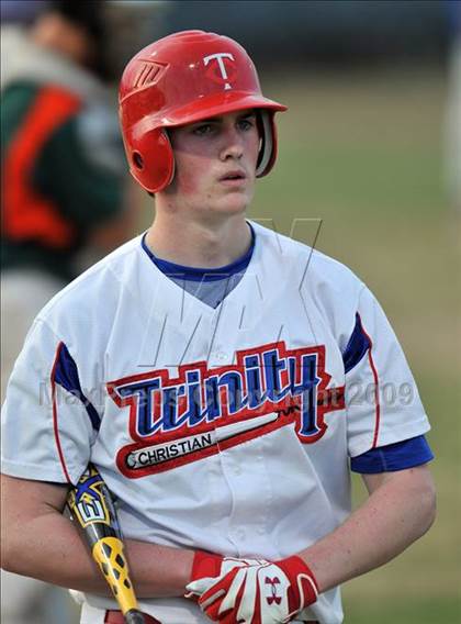 Thumbnail 2 in Naaman Forest vs Trinity Christian (Carrollton Diamond Classic) photogallery.