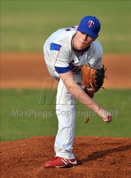 Thumbnail 3 in Naaman Forest vs Trinity Christian (Carrollton Diamond Classic) photogallery.