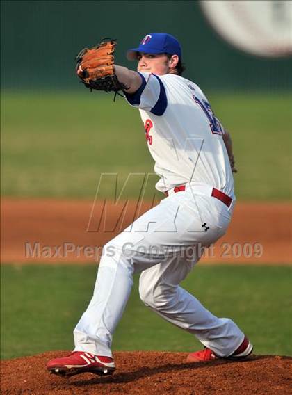 Thumbnail 2 in Naaman Forest vs Trinity Christian (Carrollton Diamond Classic) photogallery.