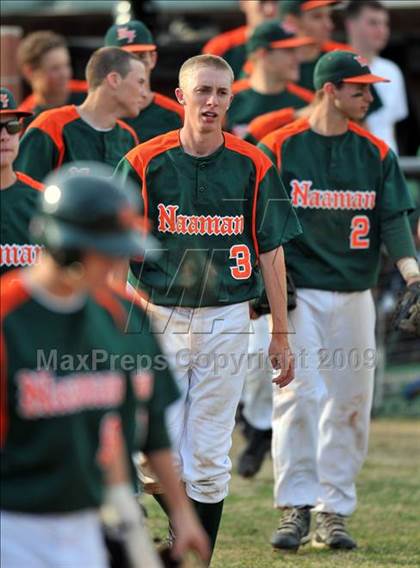 Thumbnail 1 in Naaman Forest vs Trinity Christian (Carrollton Diamond Classic) photogallery.