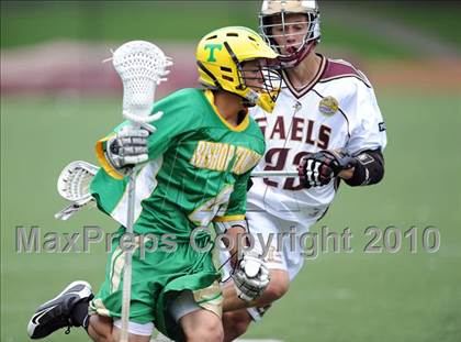 Thumbnail 2 in Bishop Timon @ Iona Prep (CHSAA State Final) photogallery.