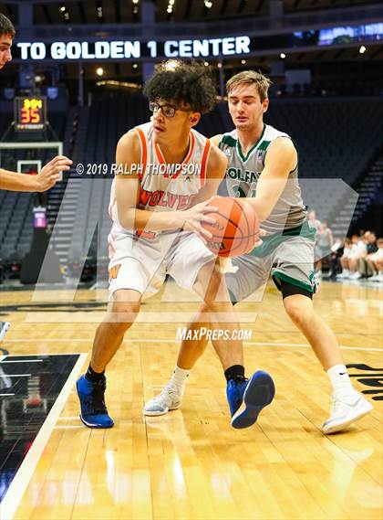 Thumbnail 1 in Colfax vs. Woodland (@ Golden One) photogallery.