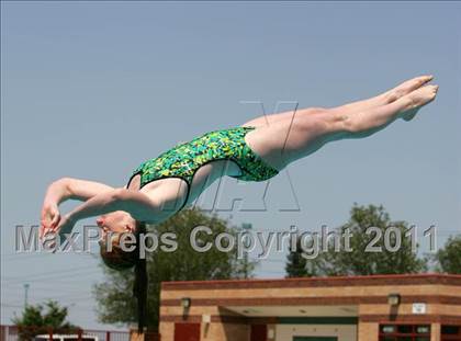 Thumbnail 2 in CIF SJS Girls Varsity Diving Finals photogallery.