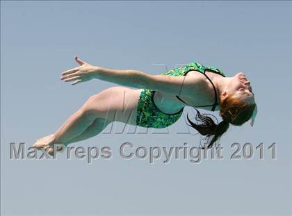 Thumbnail 3 in CIF SJS Girls Varsity Diving Finals photogallery.
