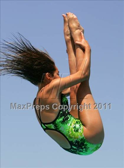 Thumbnail 1 in CIF SJS Girls Varsity Diving Finals photogallery.