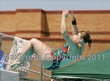 Thumbnail 2 in CIF SJS Girls Varsity Diving Finals photogallery.