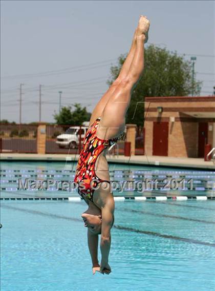 Thumbnail 1 in CIF SJS Girls Varsity Diving Finals photogallery.