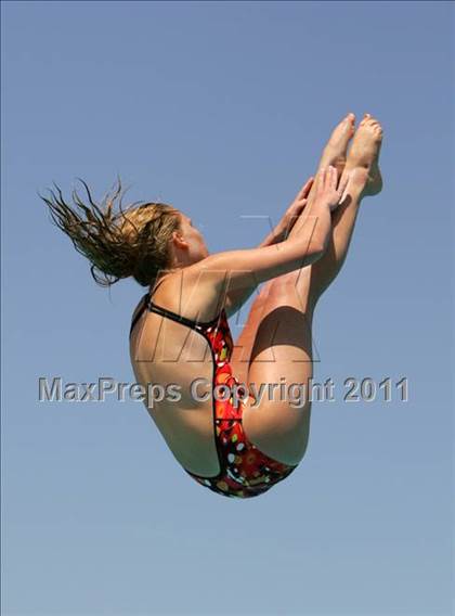 Thumbnail 1 in CIF SJS Girls Varsity Diving Finals photogallery.