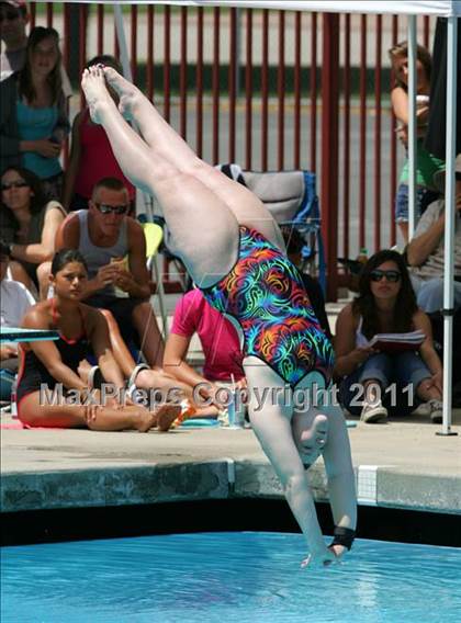 Thumbnail 3 in CIF SJS Girls Varsity Diving Finals photogallery.