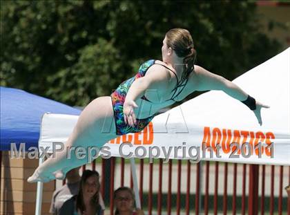 Thumbnail 1 in CIF SJS Girls Varsity Diving Finals photogallery.