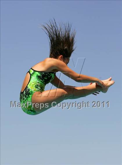 Thumbnail 2 in CIF SJS Girls Varsity Diving Finals photogallery.