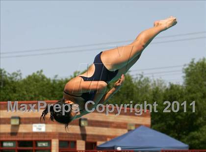 Thumbnail 2 in CIF SJS Girls Varsity Diving Finals photogallery.