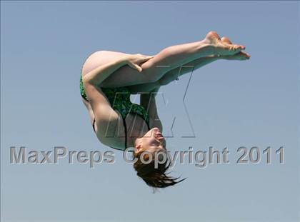 Thumbnail 2 in CIF SJS Girls Varsity Diving Finals photogallery.