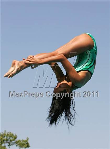 Thumbnail 1 in CIF SJS Girls Varsity Diving Finals photogallery.