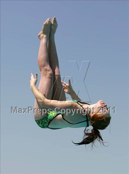 Thumbnail 1 in CIF SJS Girls Varsity Diving Finals photogallery.