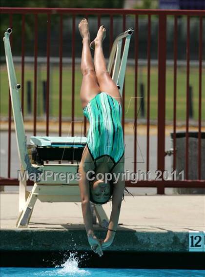 Thumbnail 1 in CIF SJS Girls Varsity Diving Finals photogallery.