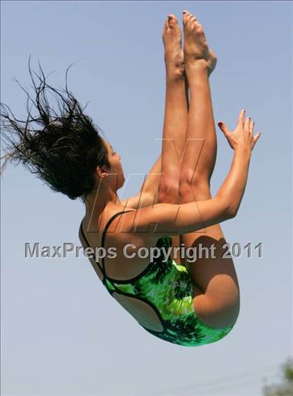 Thumbnail 1 in CIF SJS Girls Varsity Diving Finals photogallery.