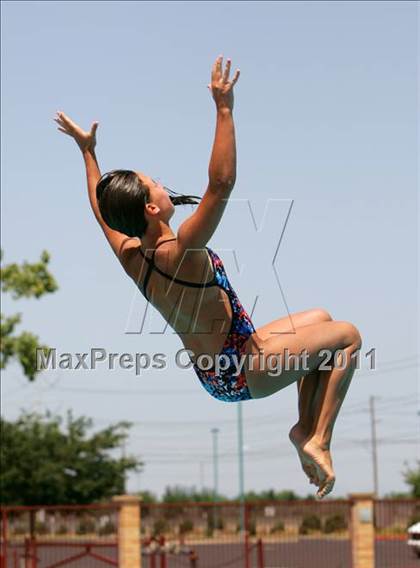 Thumbnail 1 in CIF SJS Girls Varsity Diving Finals photogallery.